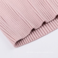 20ALW213 Fashion design sexy  halter top womens knit sweater zip up sleeveless camisole  top vest